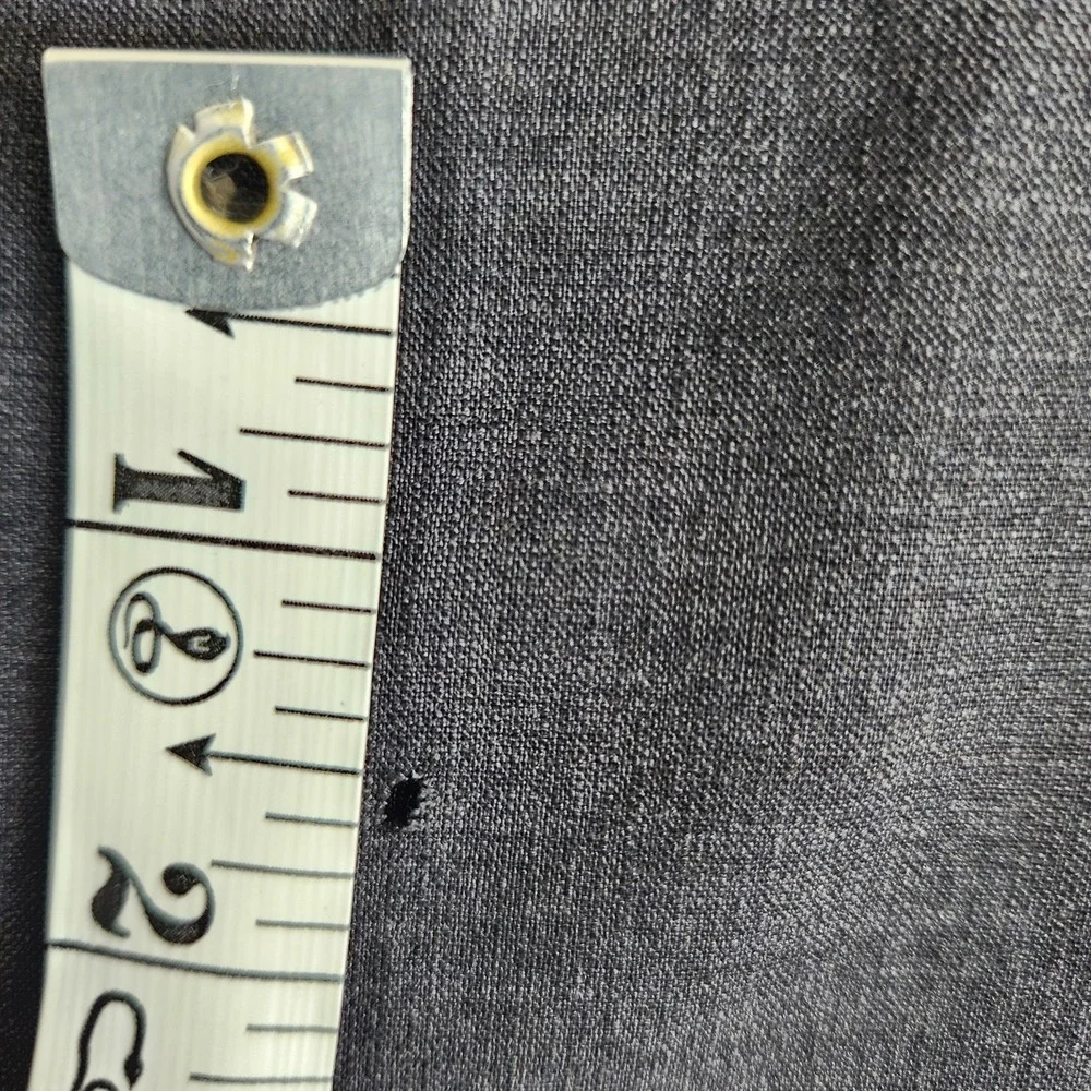 New CURRENT Zegna Gray Wool 5-Pocket Flat Front Flaws Pants Grey 34 X 31 Slacks